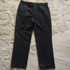 Men's F&F smart black pinstripe trousers. Size W36. Excellent condition