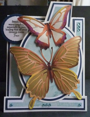 Butterflies diagonal stepper - butterflies,