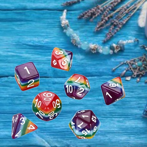 Polyhedral dice set 7pieces - polyhedral,