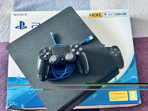 Sony playstation slim 500gb - 4,