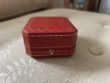Vintage Cartier presentation box - tooled leather necklaces or other  jewellery