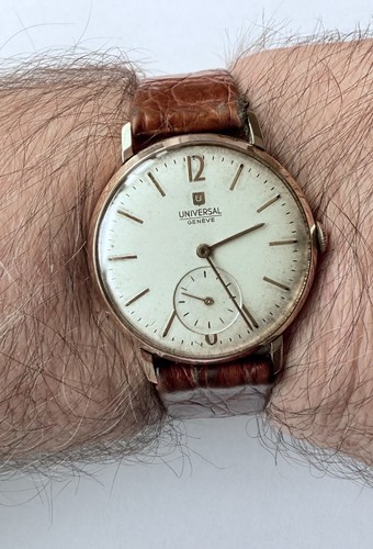 Universal geneve vintage 18ct - universal,