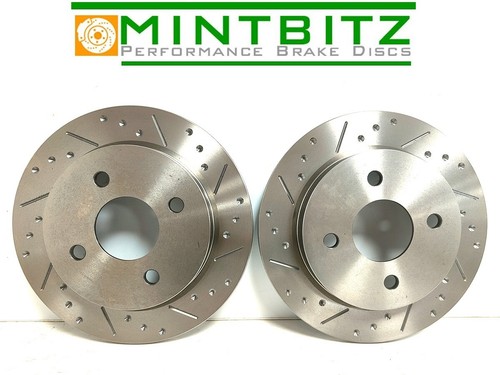 Brake discs rear - rear, (dimpled