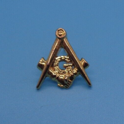Freemason handshake lapel pin - handshake,