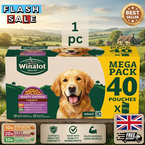 Winalot meaty chunks adult wet - chunks,