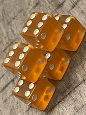 Old tangerine amber celluloid