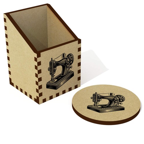Vintage sewing machine desk - 'vintage,