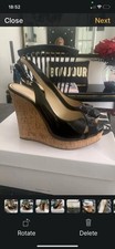 Nine West High Wedges, Worn Literally Once, cost £105, Sell £15