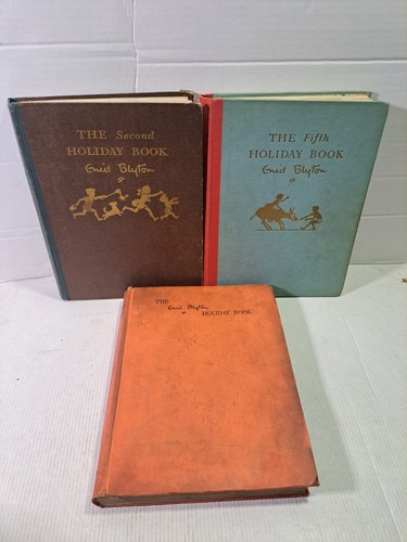 Enid blyton holiday books 1st - blyton,