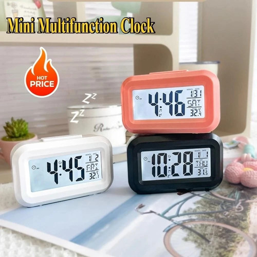Digital led bedside snooze - led,
