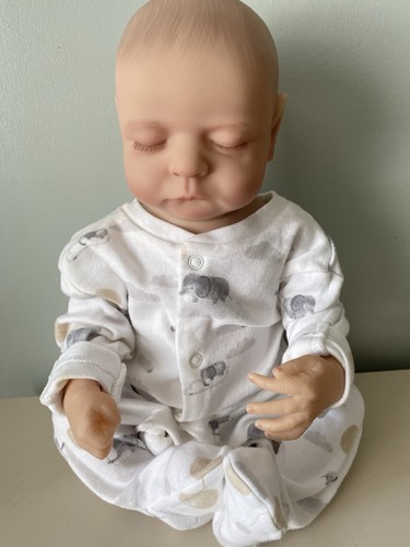 Reborn baby doll sleeping - baby,