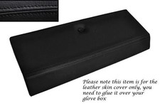 BLACK STITCH GLOVE BOX LID