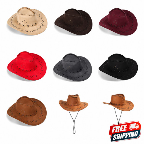 Women men cowboy hat western - hat,