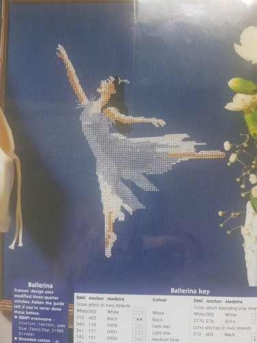 Ballerina cross stitch charts - ballerina.,