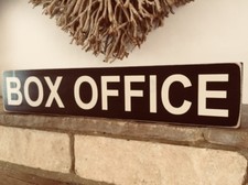 Box Office Sign Vintage