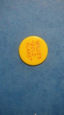 Newcastle Wills Gold Flake Cigarette token (ref A16) Plastic Northumberland.