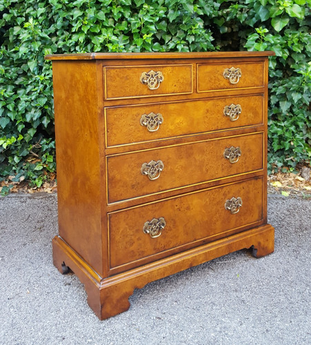 Georgian style burr walnut - georgian,