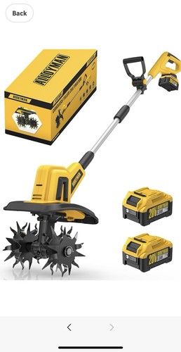 20v cordless tiller - cordless,