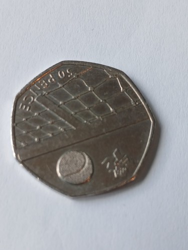 Olympic 50p coin tennis - 50p,