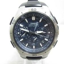 Casio WVQ M410 WAVE CEPTOR Chronograph Watch Radio Tough Solar Men s