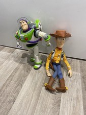 Disney Thinkway Toy Story Talking Pull String Woody & Talking Buzz Lightyear