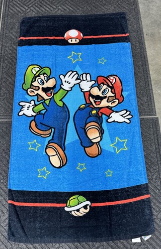 Super mario bros beach towel - beach,