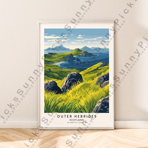 Scotland travel print - travel,