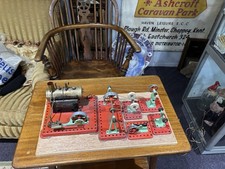 Vintage Model Live Steam  Meccano Work Shop Mamod Miner Steam engine