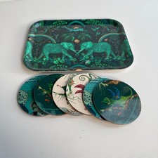 Emma Shipley Coasters & Tray