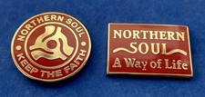 NORTHERN SOUL BADGE SET  - 2