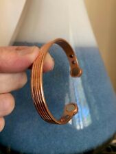 Pure Solid Copper Magnetic Bracelet Bangle Arthritis Pain Relief Men Women Gift