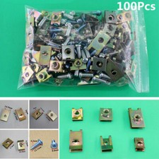 100x Car Auto Fasteners Car