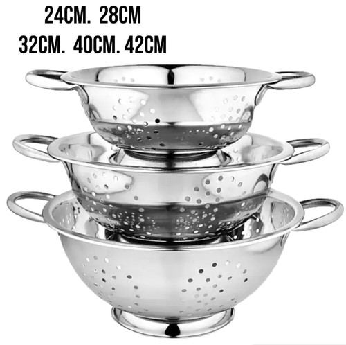 Strainer colander handle - strainer,