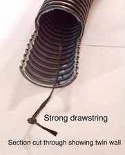 5m BLACK HDPE UNDERGROUND