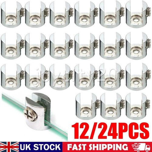 24pcs glass shelf support - 12-24pcs,