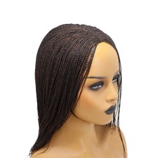 Braided Wig for Women Black