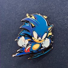 Sonic The Hedgehog Metal & Enamel Pin badge art pins