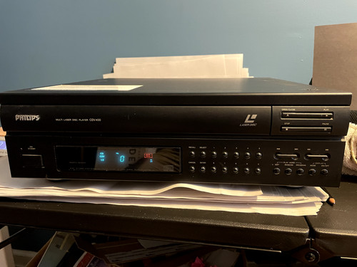 Philips laser disc - player, cdv