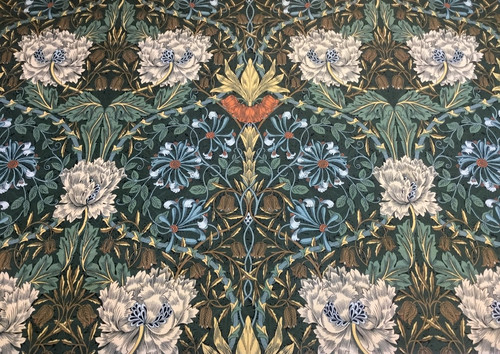 William morris velvet curtain - morris,