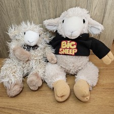 Bundle RICHARD LANG & SON PLUSH SHEEP  Soft Toy Teddies Teddy Bear Farm Pair