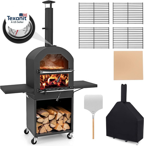 Pizza oven outdoor wood - oven,