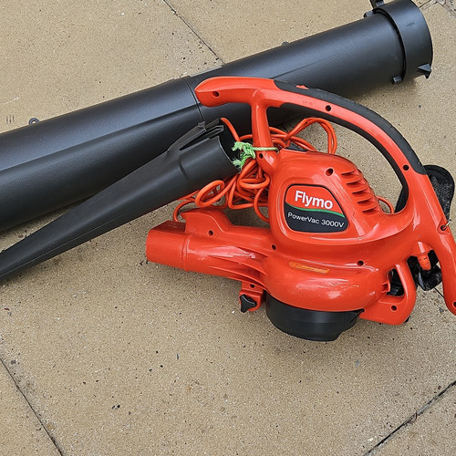 Flymo powervac 3000v leaf - powervac,