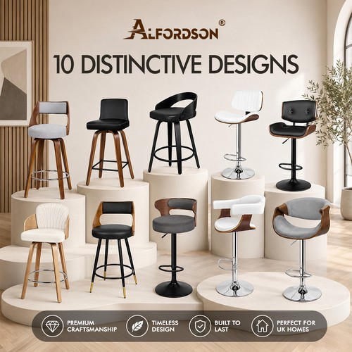 Alfordson bar stool - stool, pu