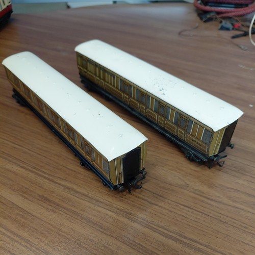 Hornby dublo rail lner - , teak