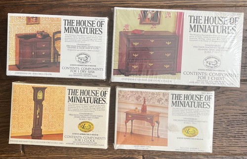 Job lot house miniatures - of,