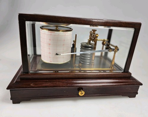 London barograph bevelled - london,