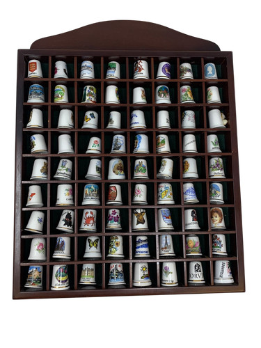 Display case brown multi - case,