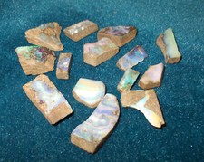 Australian boulder opal rubs - australian,