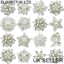 JOB LOT PEARL DIAMANTE SILVER