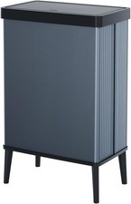 CURVER Verto 54L High Waste Bin, Push Lid, Sleek Design, Easy Assembly, Recyclin